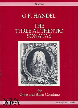 The Three Authentic Sonatas For Oboe And Continuo