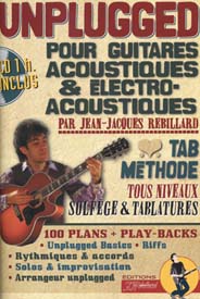 Unplugged Guitares Acoustiques Rebillard