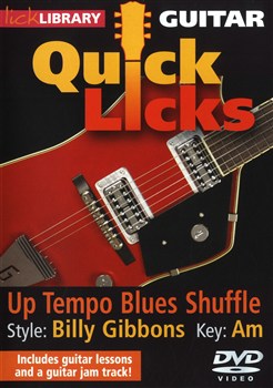 Lick Library: Quick Licks - Billy Gibbons Up-Tempo Blues