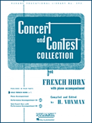 Concert And Contest Collection For French Horn