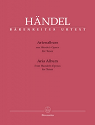 Aria Album From Handel's Operas For Tenor