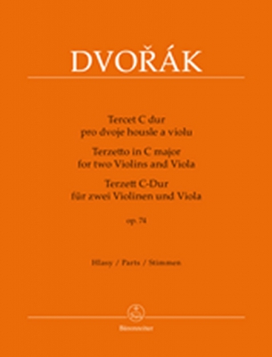 Terzetto For Two Violins And Viola C Major Op. 74