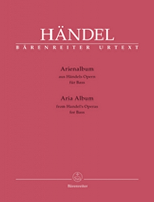 Aria Album From Handel's Operas For Bass