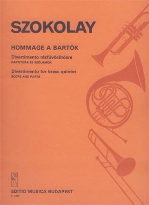 Hommage A Bartok Brass Quintet, Score/Parts