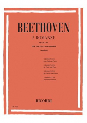 2 Romanze Op. 40 E 50 - Per Violino E Pianoforte