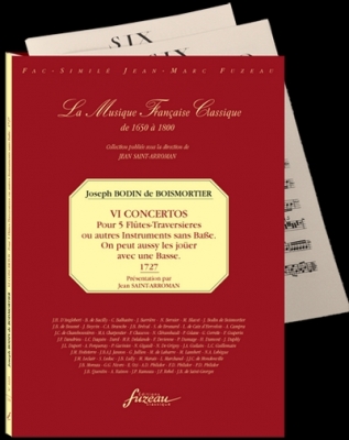VI Concertos Pour 5 Flûtes-Traversières Ou Autres Instruments