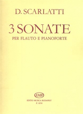 3 Sonatas Flûte And Piano