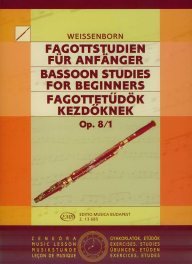 Bassoon Studie For Beginners Vol.1 Op. 8 - 1