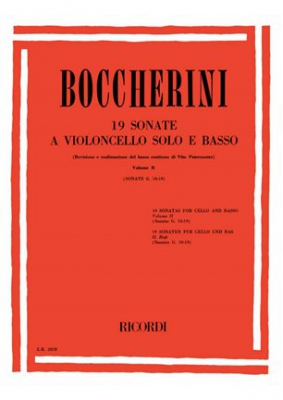 19 Son. Per Vc. Solo E Basso. Vol.II: G.10-19