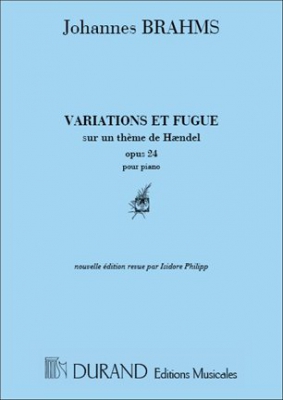 Variations Op. 24 Piano (Haendel