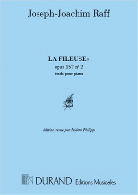 La Fileuse, Etude Pour Piano (Spinnerlied)