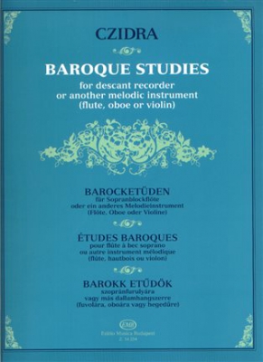 Studies For Descant Recorder Or Another Melodic Instrument