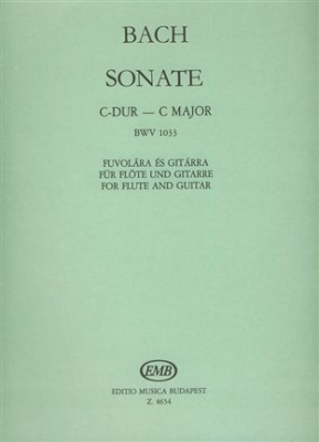 Sonata Do (Bwv 1033) Fl E Chit (Benko/Elek)