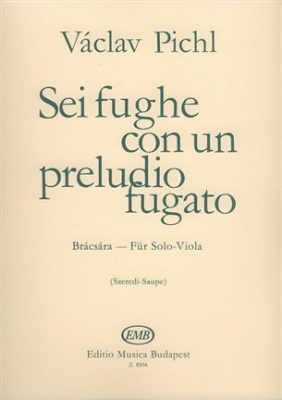 6 Fughe Con Un Preludio Fugato Op. 41 Viola Solo