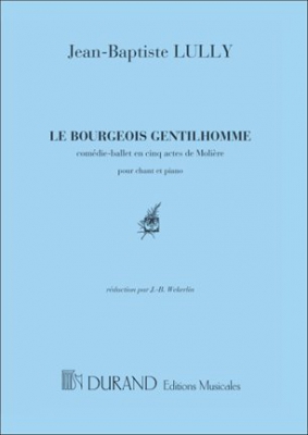 Bourgeois Gentilhomme Chant/Piano