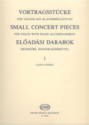 Small Concert Pieces V1 Violin And Piano