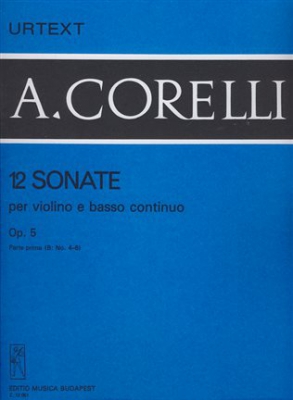 Sonate (12) Op. 5 Vol.1 B (Homolya/Devich) (Urtext)