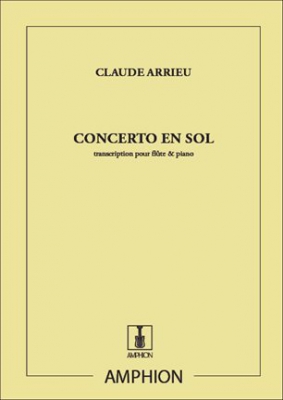 Concerto En Sol Fl/Piano