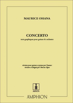Concerto. Trois Graphiques Pour Guitare Et Orchestre