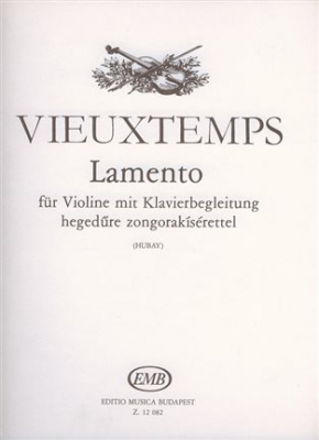 Lamento Op. 48 N 18 Violin And Piano