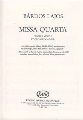 Missa Quarta