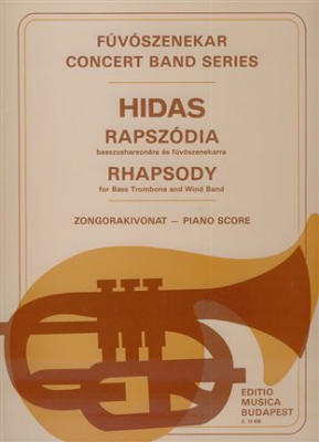 Rhapsody For Bass Trombone And Wind Band (Rid Tr E Pf)