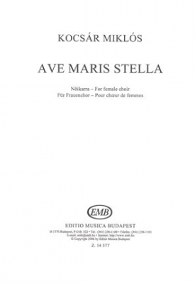 Ave Maris Stella