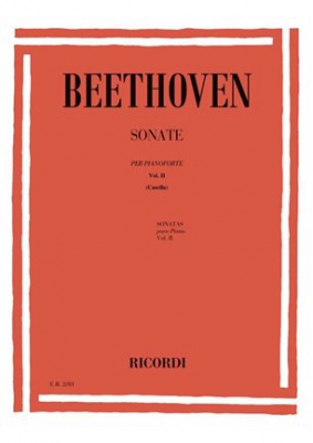 32 Sonate Per Pianoforte Edizione In 3 Vol: Vol.2 (13-23) Con Prefazione E Note Storico Tecniche (Casella)