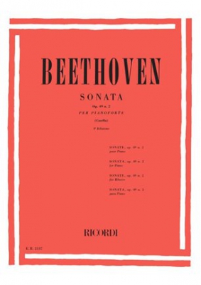 Sonata (Facile), Op. 49 N. 2, Per Pianoforte
