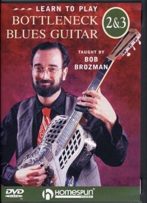 Dvd Brozman Bob Bottleneck Blues Guitar 2/3