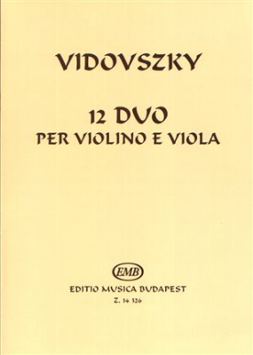 12 Duos Violon/Alto