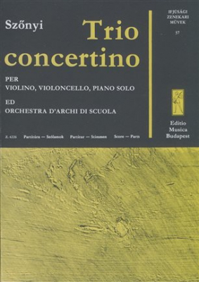 Trio Concertino (Vl, Vc E Pf) - Score And Parts
