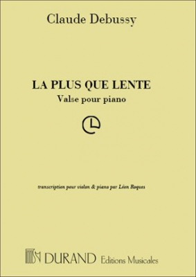 Plus Que Lente Violon/Piano