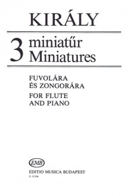 3 Miniatures Flûte And Piano