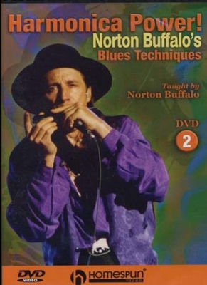 Dvd Harmonica Power Norton Buffalo's Blues Techniques
