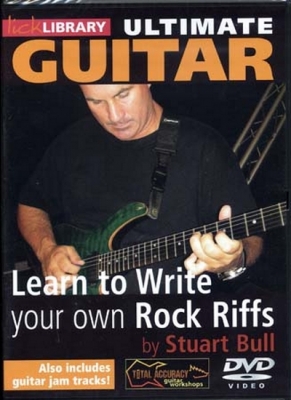 Dvd Lick Library Learn To Write You Own Rock Riffs
