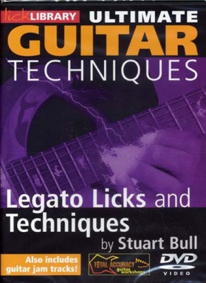 Dvd Lick Library Legato Licks And Techniques