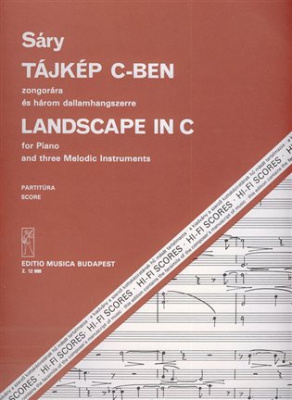 Landscape In C Mixed Chamber Quartet, Score