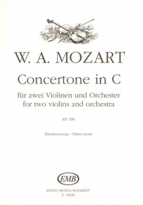 Concertone In Do K 190 (Kaposi/Halasz)