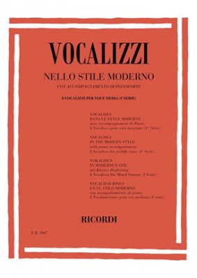 Vocalizzi Nello Stile Moderno I Serie Vol.2