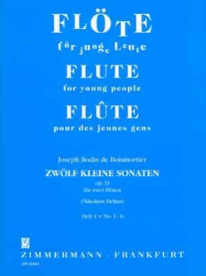 12 Petites Sonates Op. 13. Cahier #1 Pour 2 Flûtes