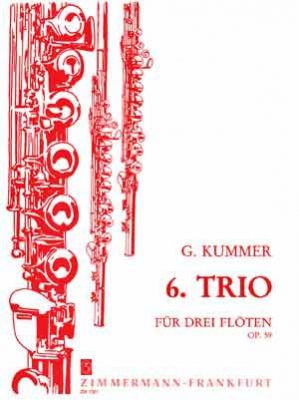 Trio Op. 59, 6 Pour 3 Flûtes