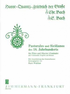 Pastorales Et Sicilianos Du 18Eme Siècle Pour Flûte Et Piano