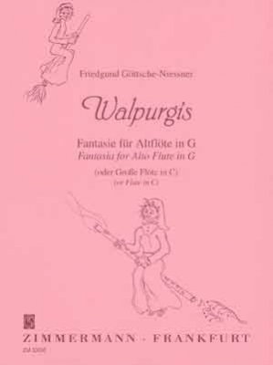 Walpurgis. Une Fantaisie Pour Flûte Alto En Sol Ou Grande Flûte En Ut