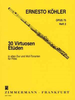 30 Etudes De Virtuosité Op. 75 Cahier #2