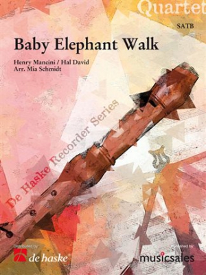 Baby Elephant Walk / Arr. Mia Schmidt - Quatuor De Flûtes A Bec (SATB)
