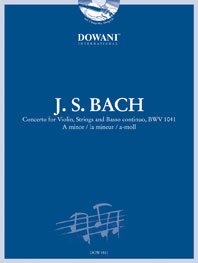 Concerto Bwv 1041 In A Minor / J.S Bach - Violon, Cordes And Bc