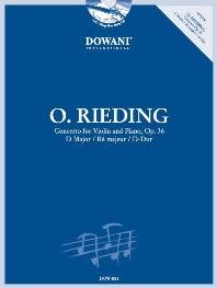 Concerto Op. 36 In D-Dur / O. Rieding - Violon Et Piano