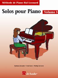 Solos Pour Piano Hal Leonard Vol.5 Avec Cd