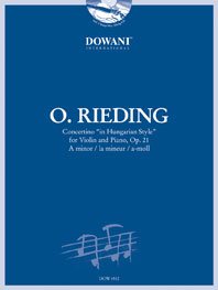 Concerto In Hungarian Style Op. 21 In A Minor/ O. Rieding - Violon And Piano